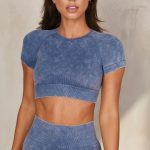 Running suit fitness suit seamless yoga shorts yoga suit - Image 13